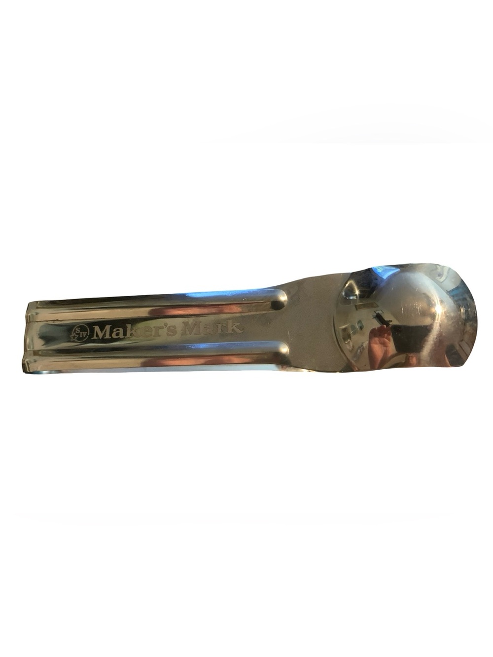 Maker’s Mark Ice Scoop For Cubed Or Crushed Ice For Whiskey Cocktails 6”